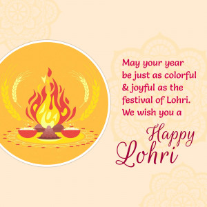 Happy Lohri hd images poster banner status and hd photos